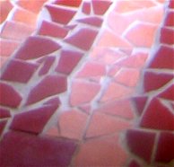Mosaic pattern from hall floor