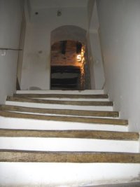 original hallway and stair